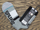 Stance Men's San Antonio Spurs Shortcut 2 Crew Socks
