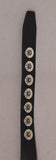 DKNY Women's Pebbled Faux Leather Grommet Belt