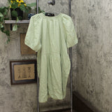 Universal Thread Women's Short Sleeve Gauze Smocked Shift Dress