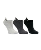 DKNY Sport Women's Low Cut Sock with Tab 3 Pack 06LXC16843