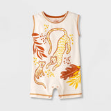 Cat & Jack Baby Jaguar Top Stitch Romper