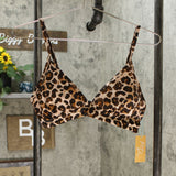 Kona Sol Women's Animal Print Bikini Swim Top