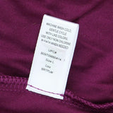 Comfort Code by Cuddl Duds Stretch Jersey Knit Open Front Cardigan Berry L