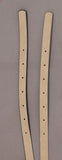 INC International Concepts Women's 2 PACK Solid and Snake Skinny Belts