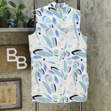 Alfani Women's Sleeveless Button Up Print Tunic Blouse