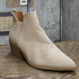 Universal Thread Women's Sylvie Ankle Boots Taupe Brown 10