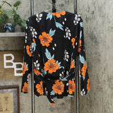 Curations Women's Belted Woven Printed Kimono Topper