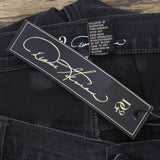 DG2 by Diane Gilman Plus Virtual Stretch Sequin Stripe Skinny Jeans