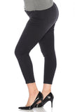 Slink Jeans Women's 5 Pocket Curvy Ankle Jeggings Black 16