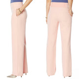 DG2 by Diane Gilman Women's Petite Wrinkle Resistant Stretch Crepe Pull On Trousers