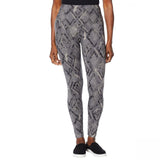 Yummie Women's Plus Size Rachel Printed Compact Cotton Leggings