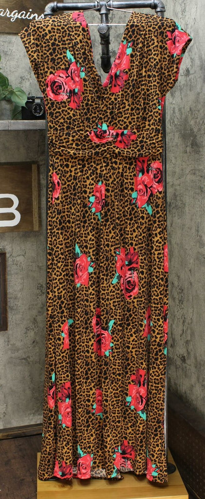 IMAN Women's Tall Boho Chic Maxi Dress With Head Wrap – Biggybargains