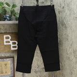 Nina Leonard Women's Plus Size Straight Leg Pants Black 1X