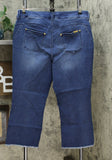 IMAN Women's Plus Size Global Chic Luxury Resort 360 Slimming Crop Jeans