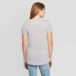 Zoe + Liv Women's Thankful Short Sleeve Graphic T-Shirt