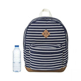 Wild Fable Striped Canvas Dome Backpack