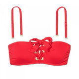 Sunn Lab Swimwear Women's Grommet Bandeau Bikini Top