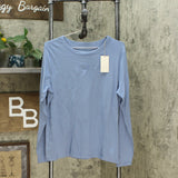 A New Day Women's Fitted Long Sleeve Crew Neck T-Shirt