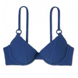 Shade & Shore Women's Cabana Light Lift Textured Bikini Top