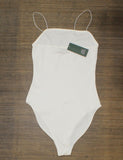 Wild Fable Women's Spaghetti Strap Bodysuit White S