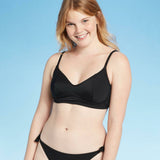 NWT Xhilaration Women's Ribbed Bralette Bikini Top. AFJ70T Large