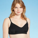 NWT Xhilaration Women's Ribbed Bralette Bikini Top. AFJ70T Large