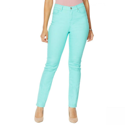 DG2 by Diane Gilman Women's Tall Straight Leg Skinny Jeans