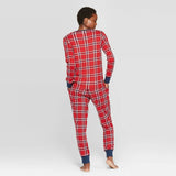 Wondershop Women's Cotton Plaid Pajama Set
