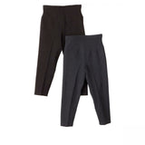 Nearly Nude Women's 2 Pack Capri Length Stretch Cotton Leggings