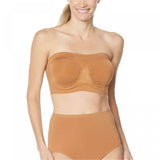 Rhonda Shear Women's Plus Size Underwire Bandeau Bra With Removable Pads