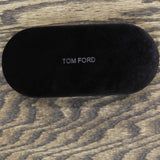 Tom Ford Women's Geometric Sunglasses Blonde Havana Brown / Blu grad 55/19/140