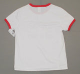 Modern Lux Women's We Like To Party Ringer Graphic T-Shirt