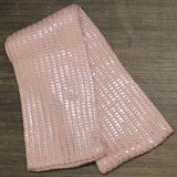 Tucker + Tate Girl's Chunky Knit Metallic Accents Cold Weather Infinity Scarf