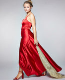 Sequin Hearts Women's Double Strap Dress Prom Gown