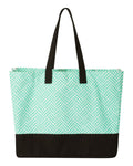 Brookson Bay Full-Pattern Beach Tote Bag. BB400 One Size
