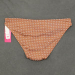 Xhilaration Women's Textured Clip Dot Cheeky Bikini Bottom