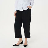 Linea by Louis Dell'Olio Petite Zip Front Crop Dress Pants