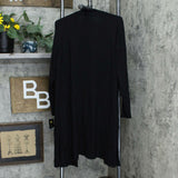 JM Collection Women's Plus Size Lace Up Cuff Duster Cardigan Sweater