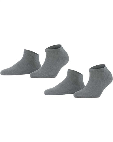 Faulke Women's Happy 2-Pairs Ankle Socks