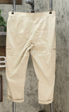 NWT Lemon Way Women's Stretch Utility Twill Cargo Crop Pants 10 12 14 16
