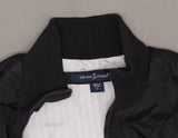 Devon & Jones Women's Quilted Contrast Lining Vest Black Medium