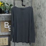 Karen Scott Plus Size Embellished Long Sleeve Christmas Knit Top