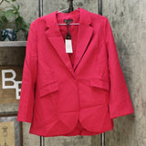 DG2 by Diane Gilman Women's Wrinkle Resistant Gabardine Blazer