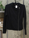 G by Giuliana Women's Jet Set French Terry Moto Jacket