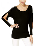 Thalia Sodi Women's Embellished Split-Sleeve Sweater. 70348TS