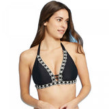 Kona Sol Women's Crochet Trim Bikini Top
