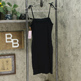 Wild Fable Women's Sleeveless Tie Strap Rib Knit Dress