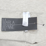 MarlaWynne Plus Size Sweater Knit Crop Pant