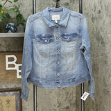 Jessica Simpson Women's Plus Size Pixie Denim Jacket