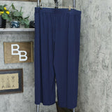 NWT G.I.L.I. Plus Petite Jetsetter Side Slit Knit Pants. A353516-PlusPetite 1XP